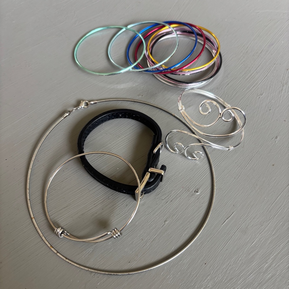 Bracelet & Necklace Blank Jewelry Set